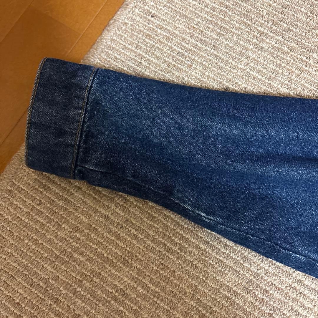 JUNRedデニムジャケット 長袖セットアップ