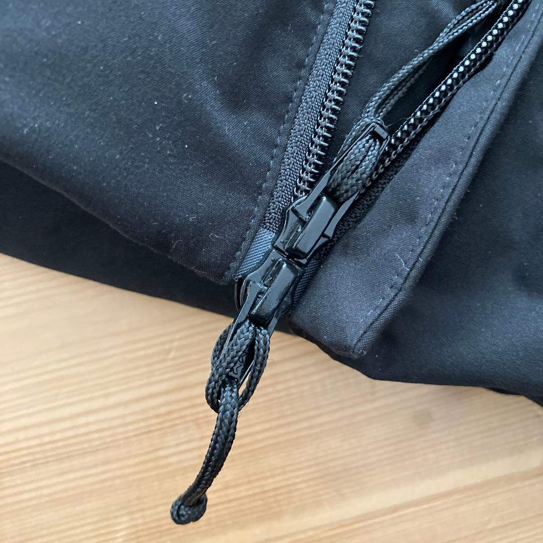 美品　WAX 中綿ベスト　パフベスト　ブラック　黒　L ダウンベスト
