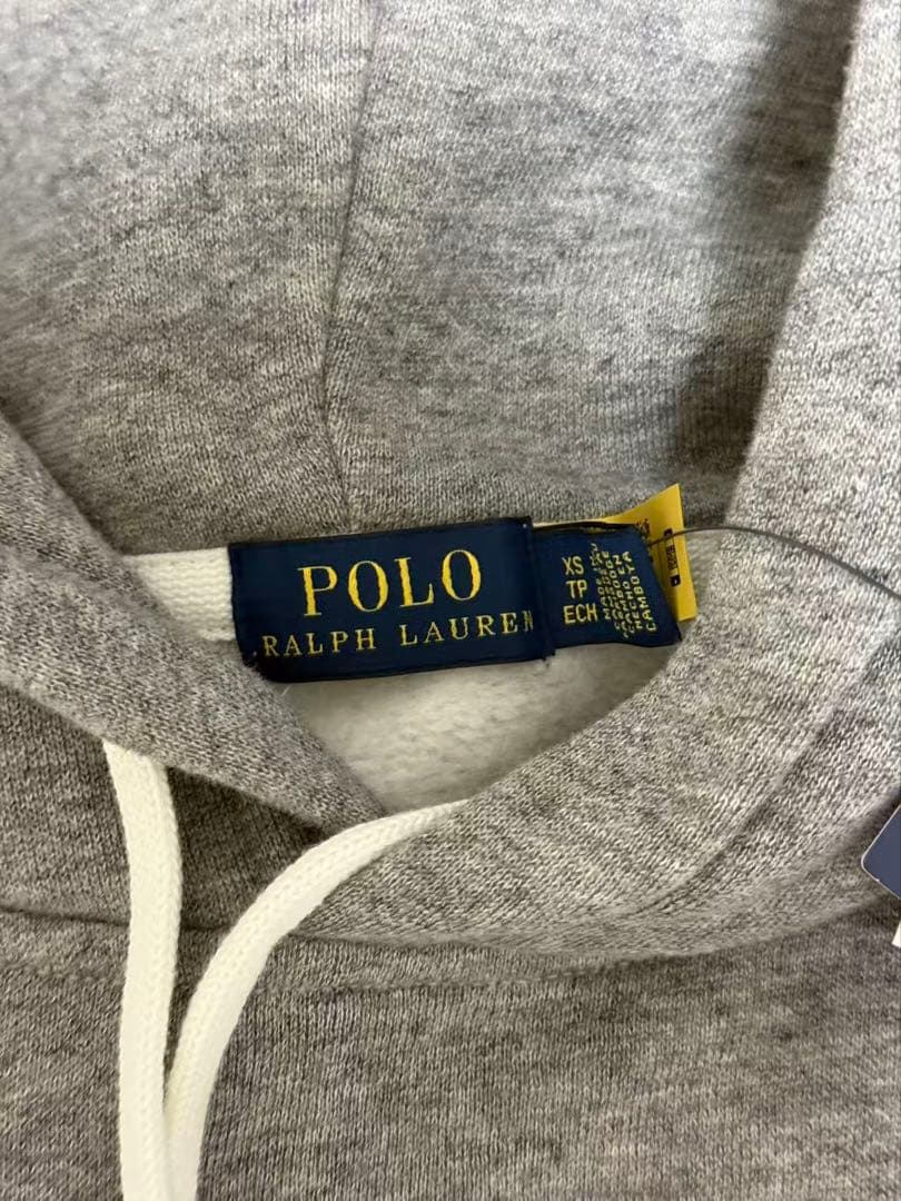 Polo Ralph Lauren グレー フード付きパーカー XS