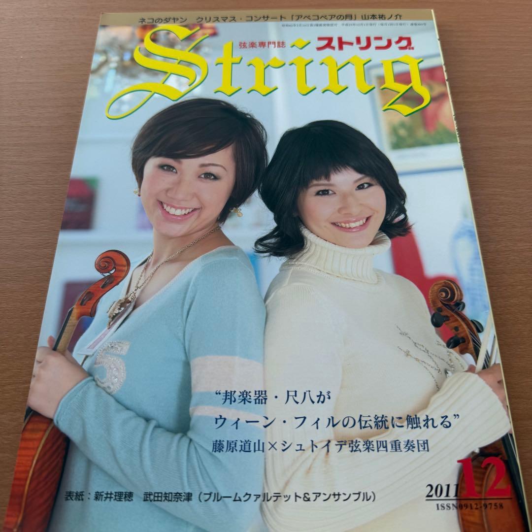 【超希少】ストリング　STRING　弦楽専門誌　2011年全巻セット　レトロ雑誌