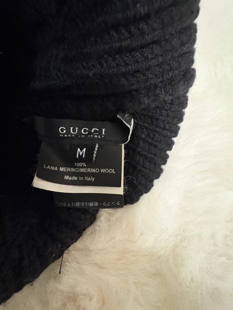 GUCCI ニット帽　Mサイズ