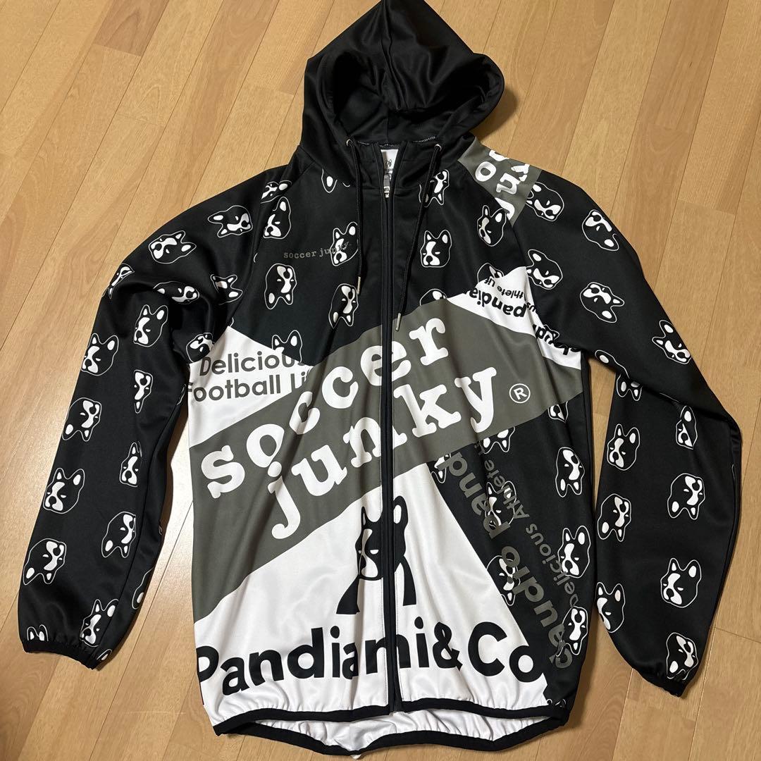 soccer junky フード付きウィンドブレーカー