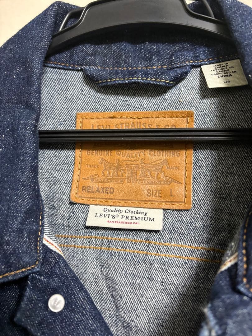 LEVI'S PREMIUM リラックスフィット デニムジャケット L