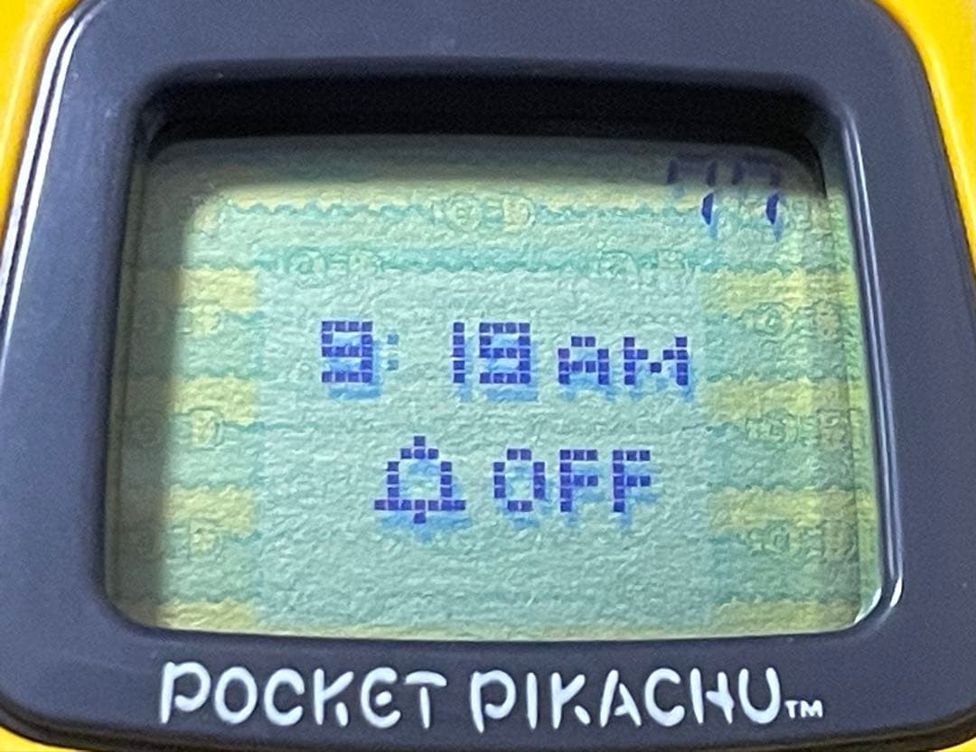 【美品】ポケットピカチューポケピカ 歩数計 POCKET PIKACHU あそぶ