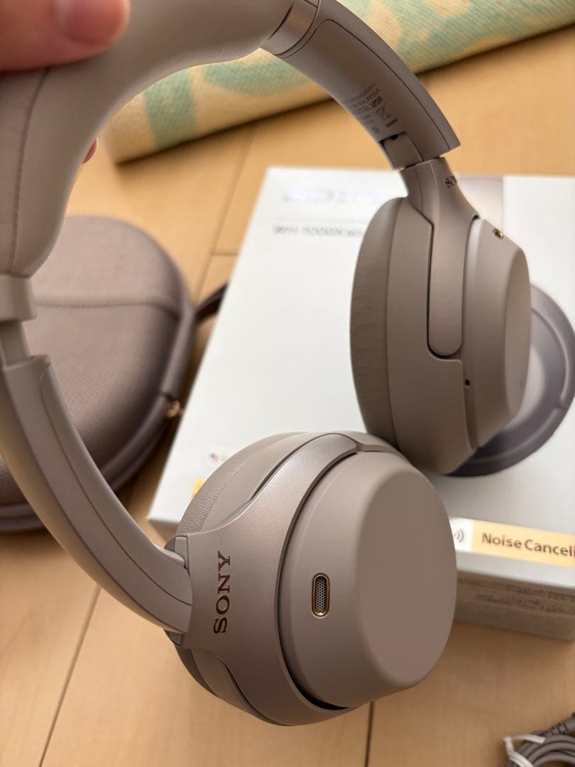 SONY WH-1000XM3 ワイヤレスヘッドホン シルバー