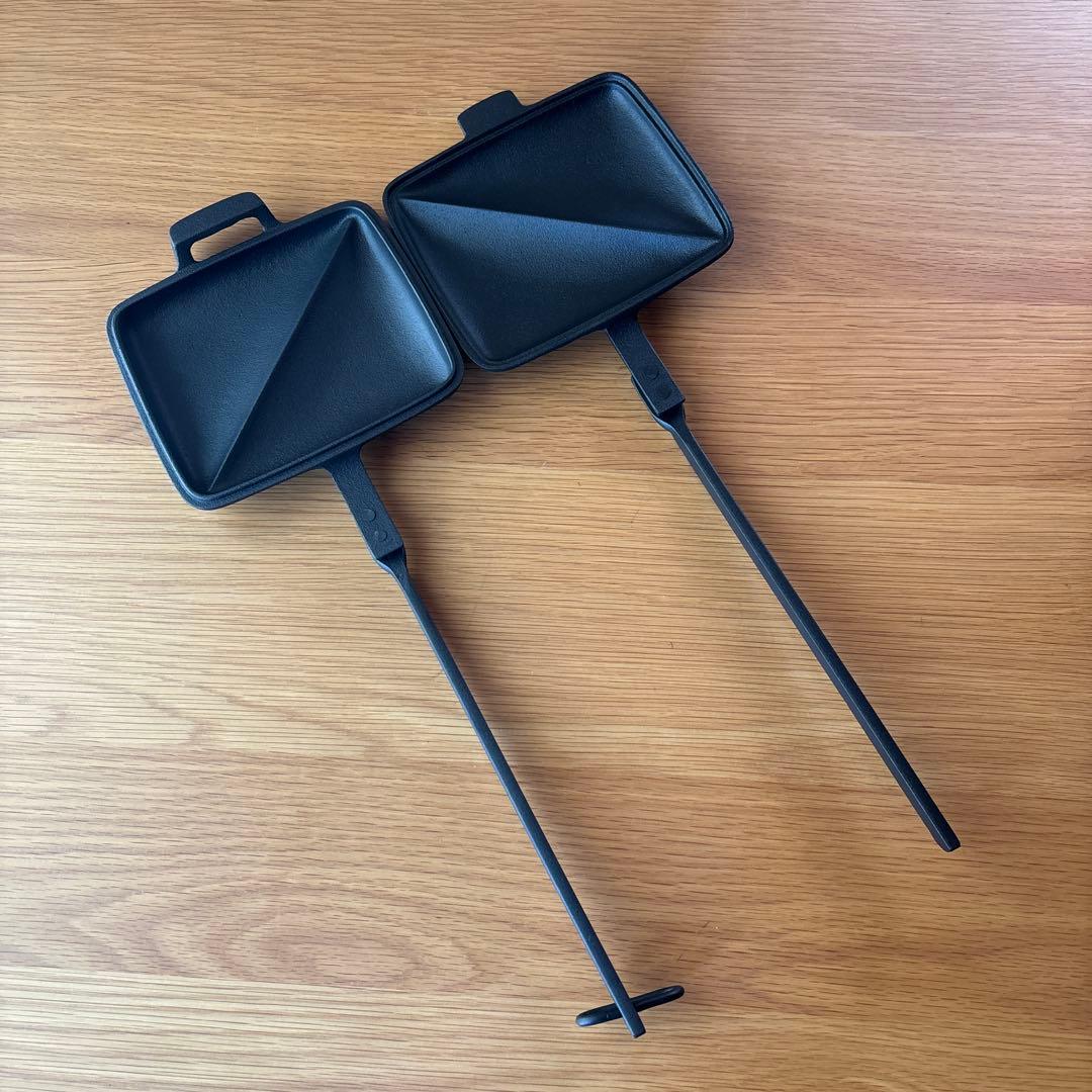 【未使用品】OIGEN南部鉄器 ホットサンドメーカー 鋳鉄及源鋳造岩手日本製