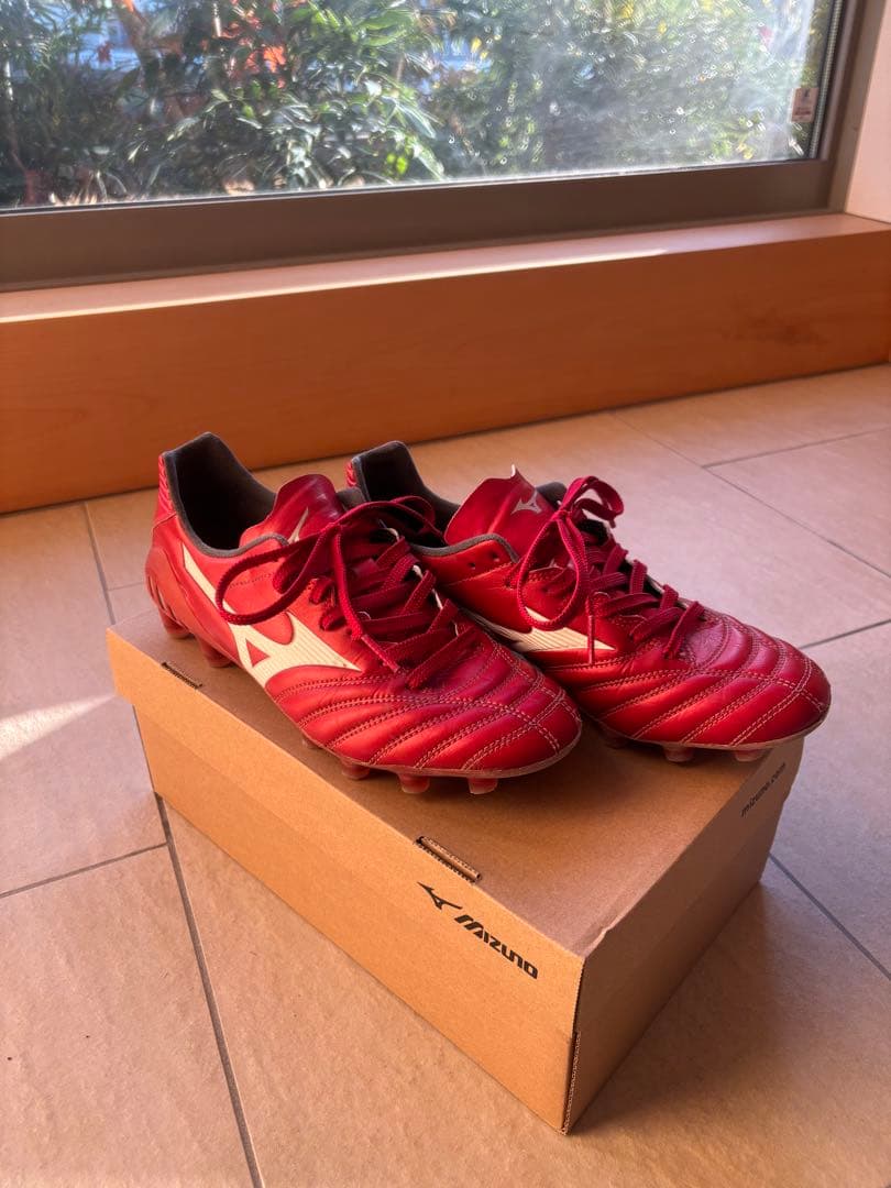 Mizuno モナルシーダネオIIプロ 24.5cm 赤