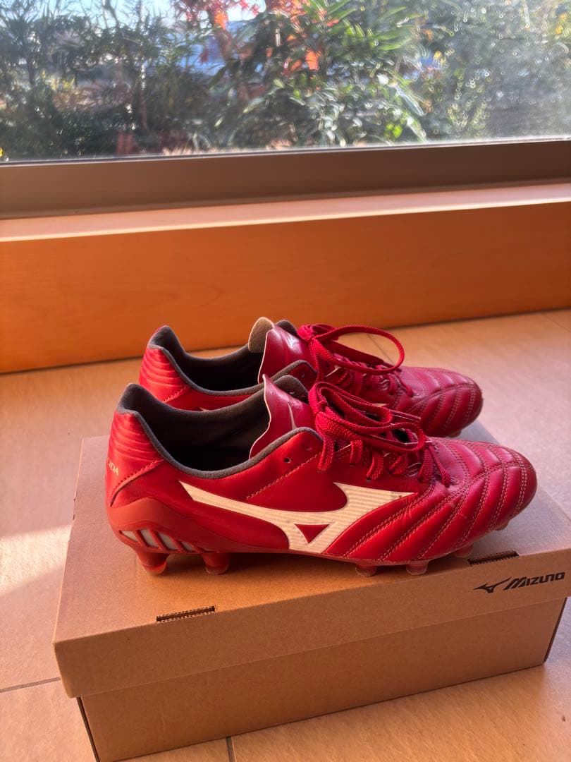 Mizuno モナルシーダネオIIプロ 24.5cm 赤