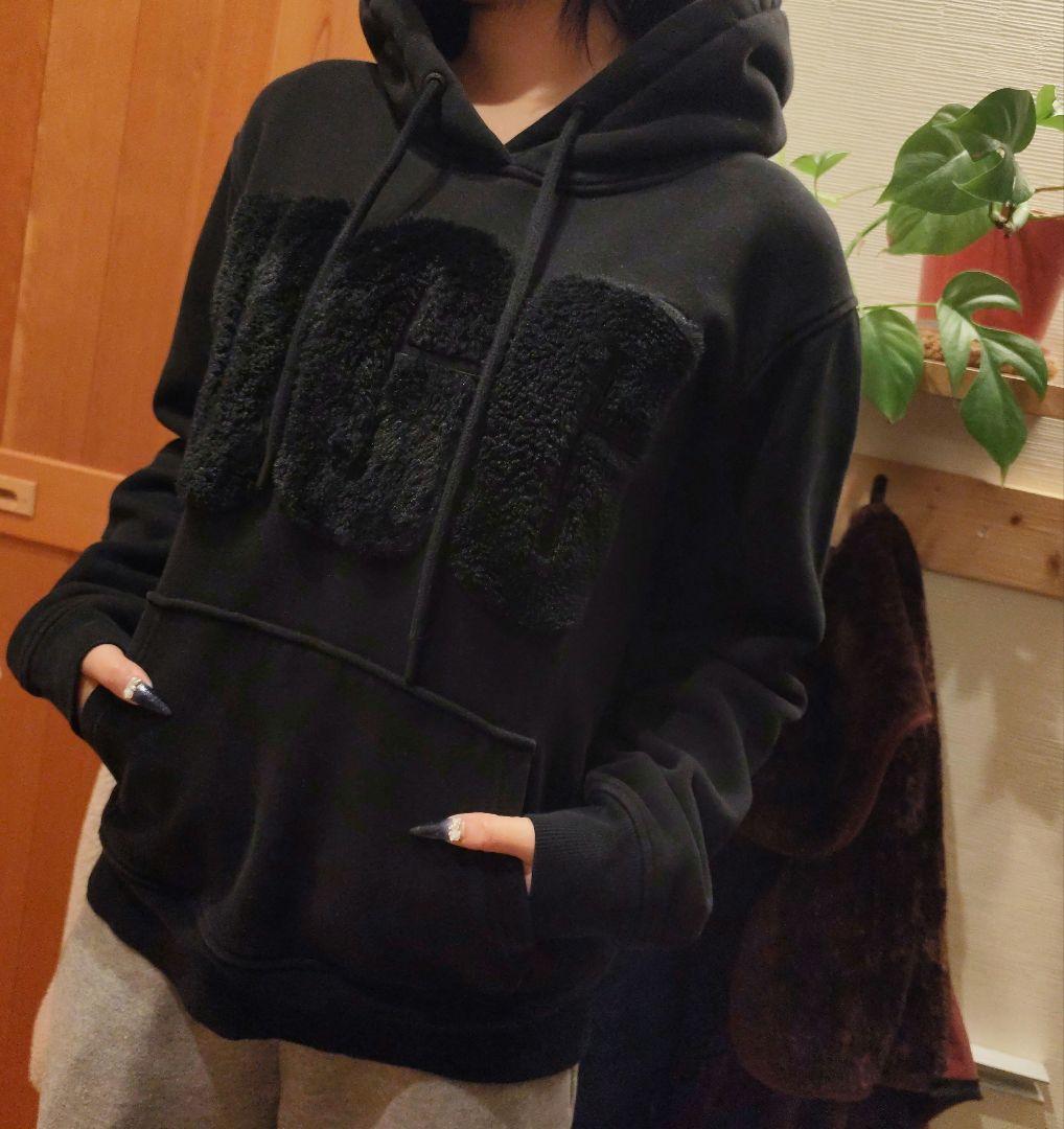 UGG パーカー Rey Fuzzy Logo Hoodie スウェット