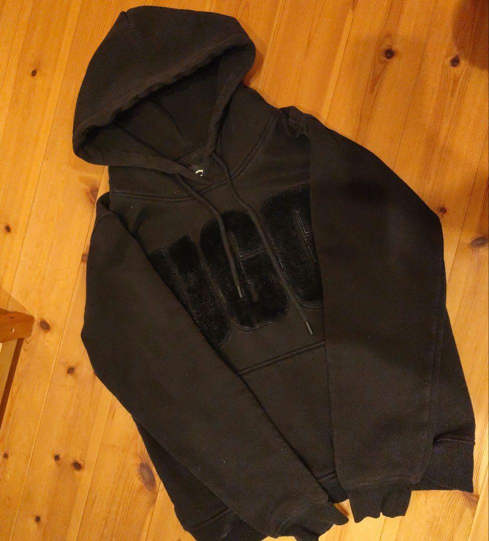 UGG パーカー Rey Fuzzy Logo Hoodie スウェット