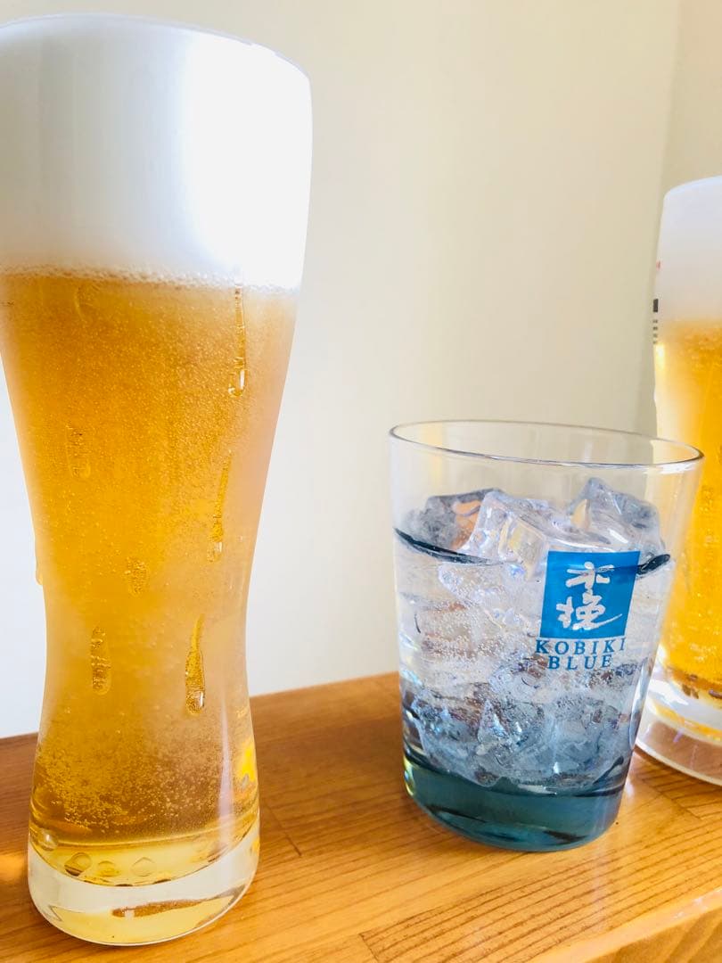 食品サンプル　麒麟グラスビール　スーパードライジョッキ　木挽ブルー　3点セット