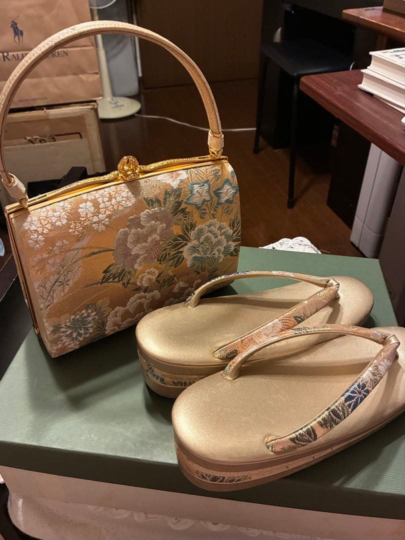 和装用バッグと草履セット（三越）