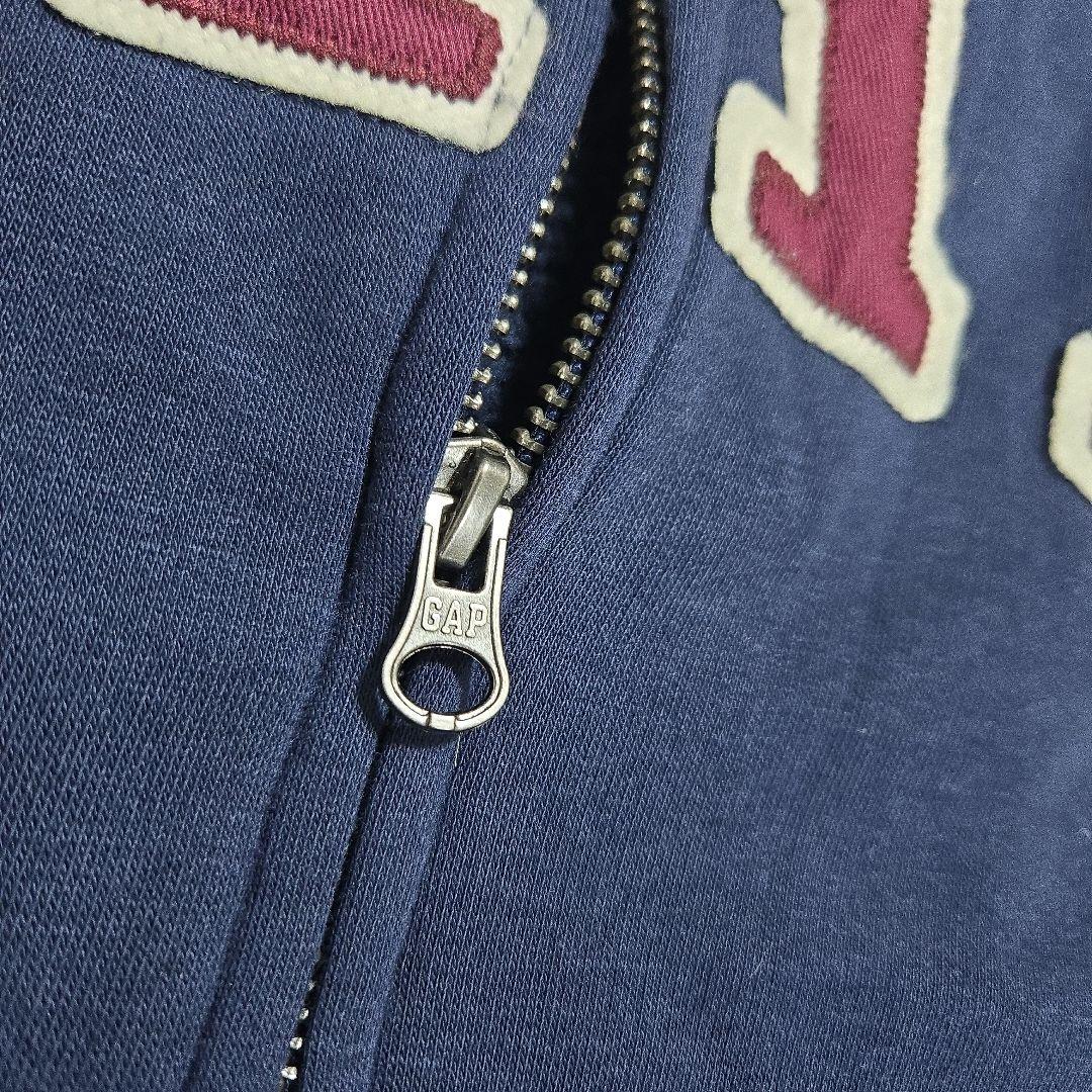 美品 00s ギャップ OLD GAP ジップアップ パーカー 裏ボア y2k