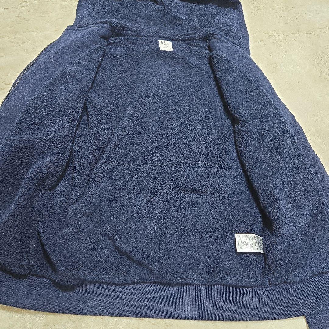 美品 00s ギャップ OLD GAP ジップアップ パーカー 裏ボア y2k