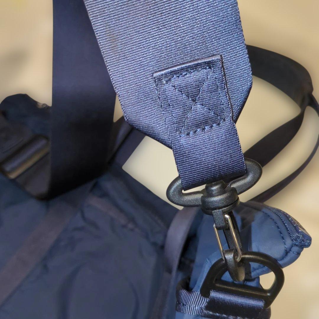 美品◆PORTER/ Bigサイズトートバッグ 廃盤品 2way　ネイビー