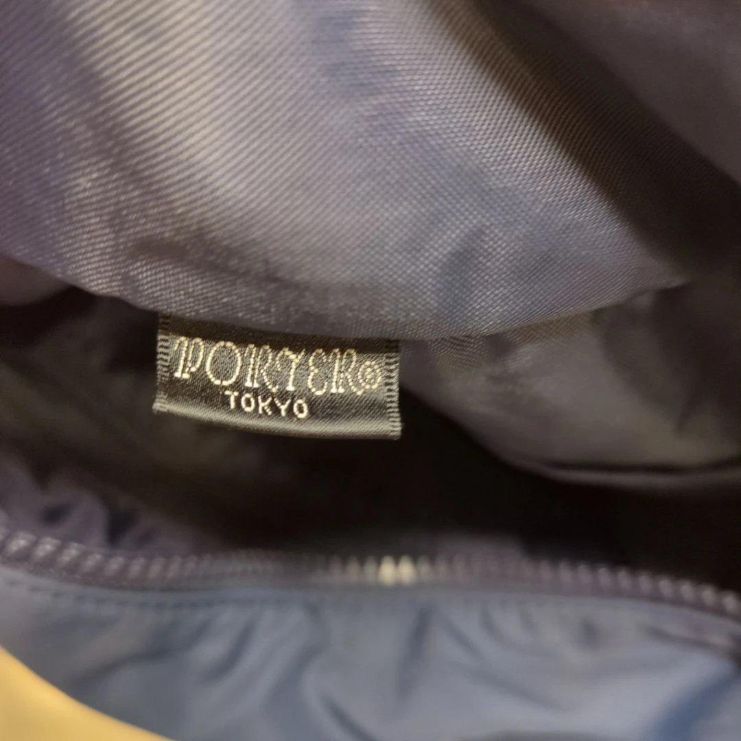 美品◆PORTER/ Bigサイズトートバッグ 廃盤品 2way　ネイビー