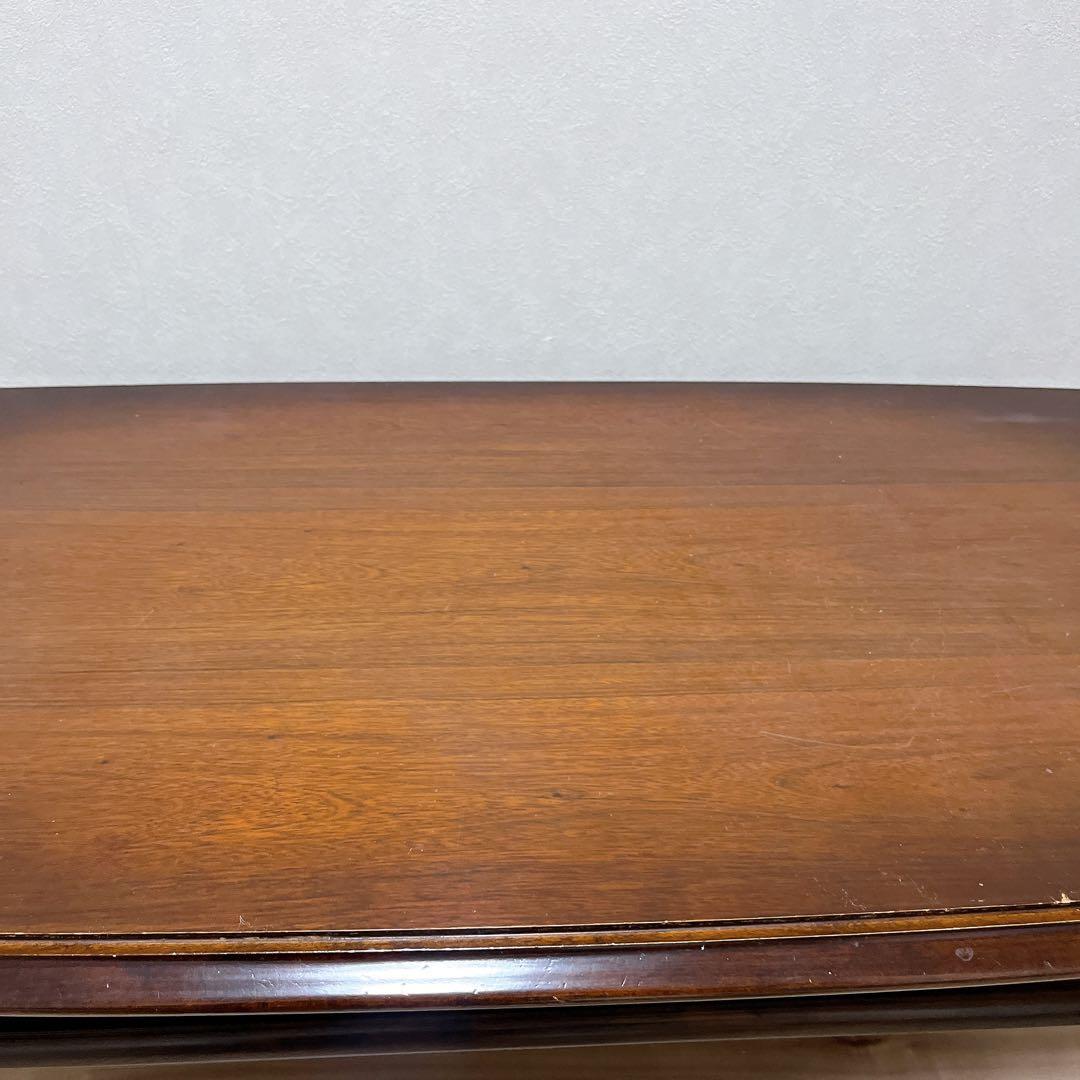 カリモク 家具 ローテーブル コロニアル ラタン張り リビング　KARIMOKU