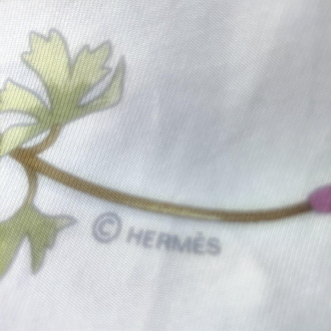 HERMÈS FLEURS et PLUMES スカーフ　　90