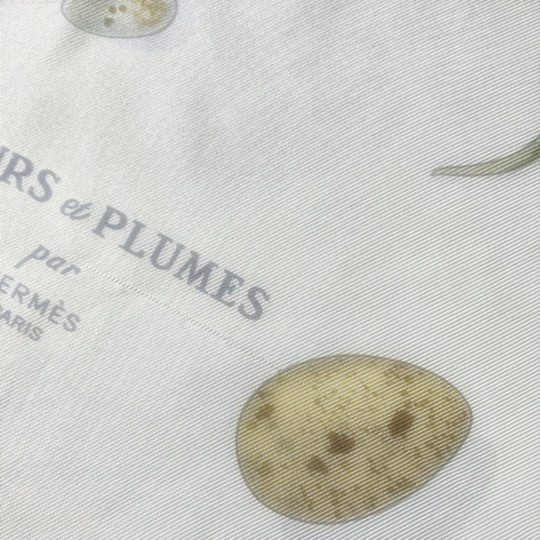 HERMÈS FLEURS et PLUMES スカーフ　　90