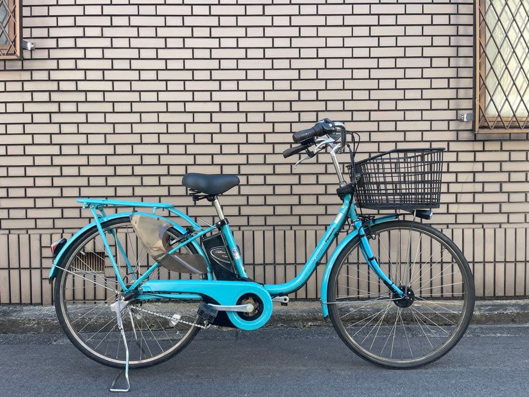 8.9ahパナソニック中古電動アシスト自転車26インチ