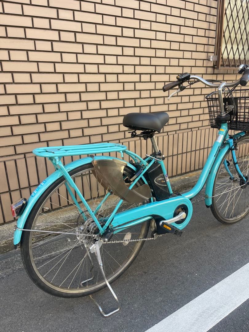 8.9ahパナソニック中古電動アシスト自転車26インチ