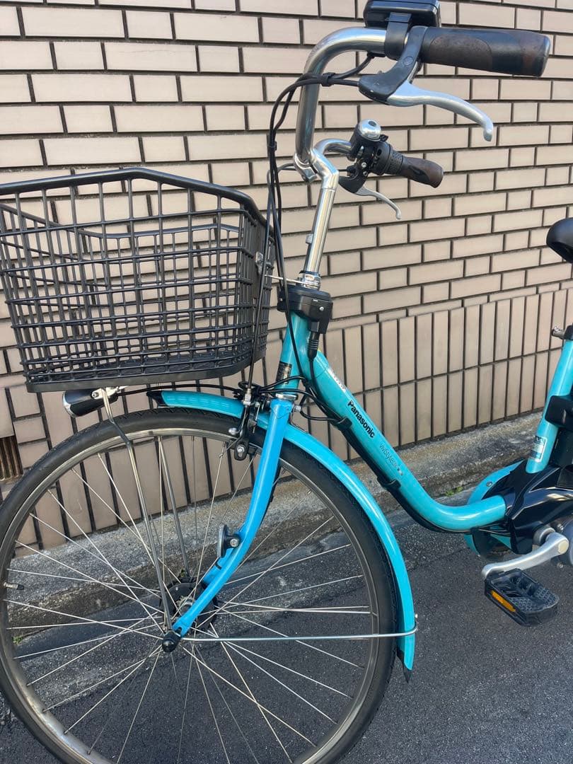 8.9ahパナソニック中古電動アシスト自転車26インチ