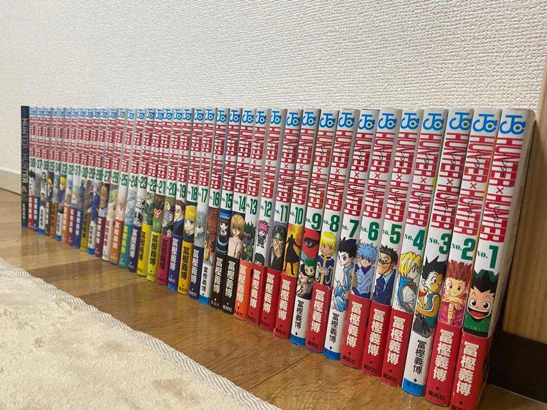 HUNTER×HUNTER 1-38巻＋ハンターズガイド1巻セット