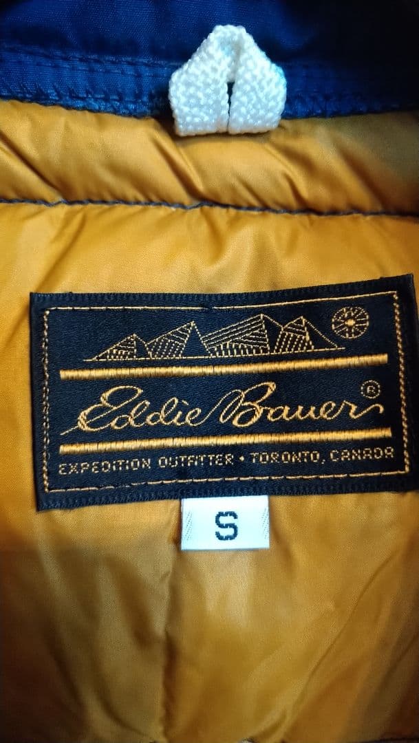 eddie bauer ダウンベスト 80s