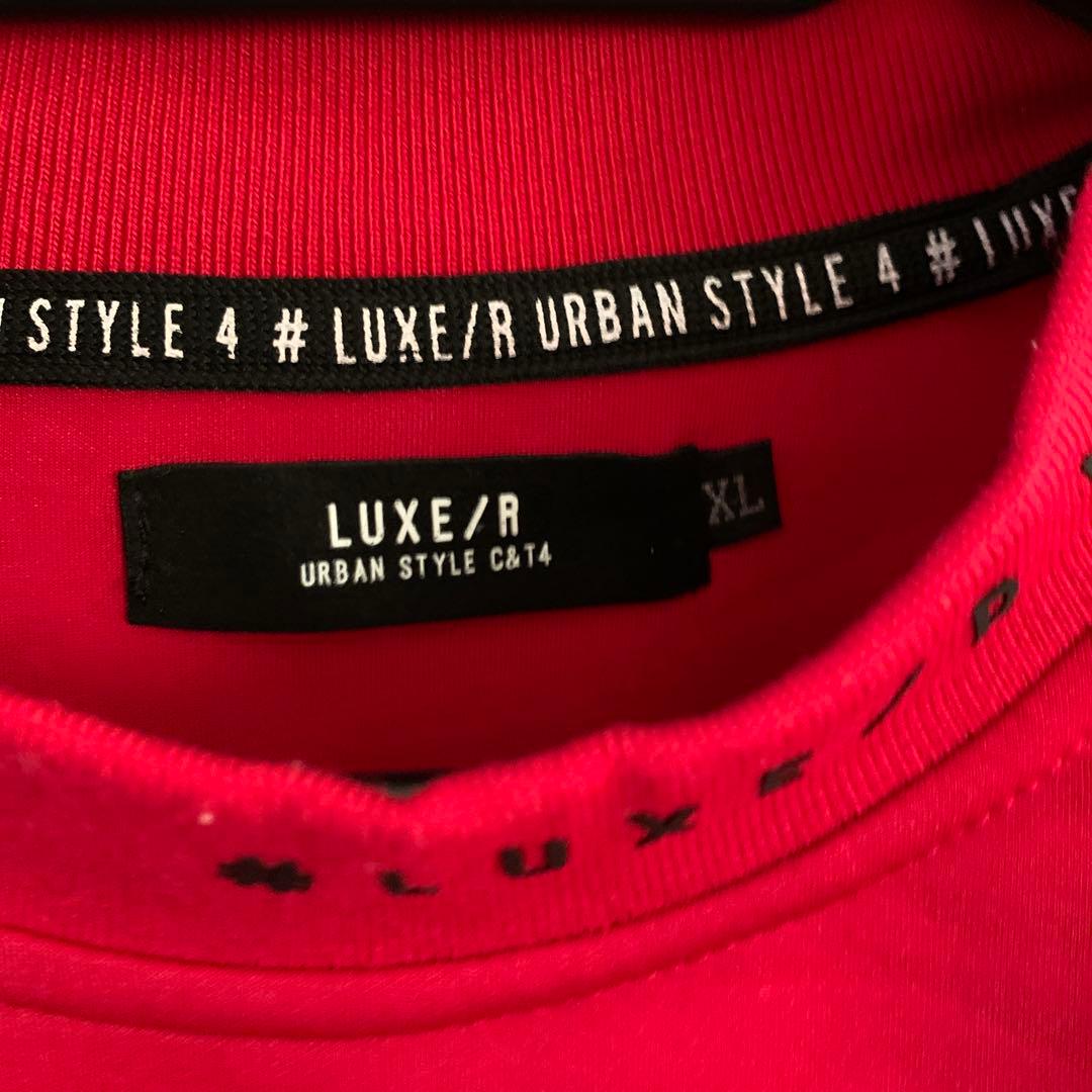LUXE/R GOLF ロゴストレッチトレーナー　未使用