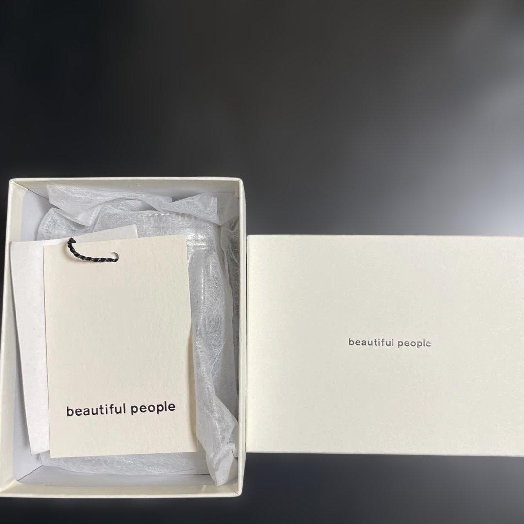 超美品beautiful people シルバー キーケースライダース