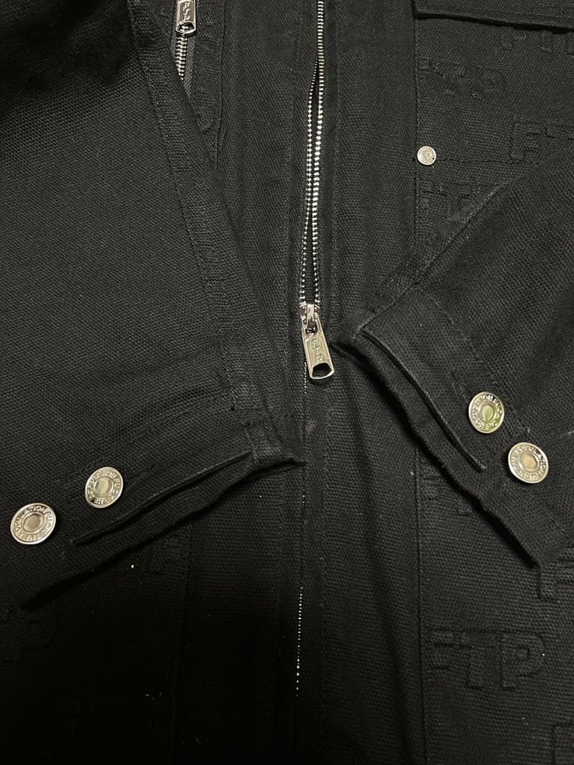 FTP embossed logo work jacket ワークジャケット　M