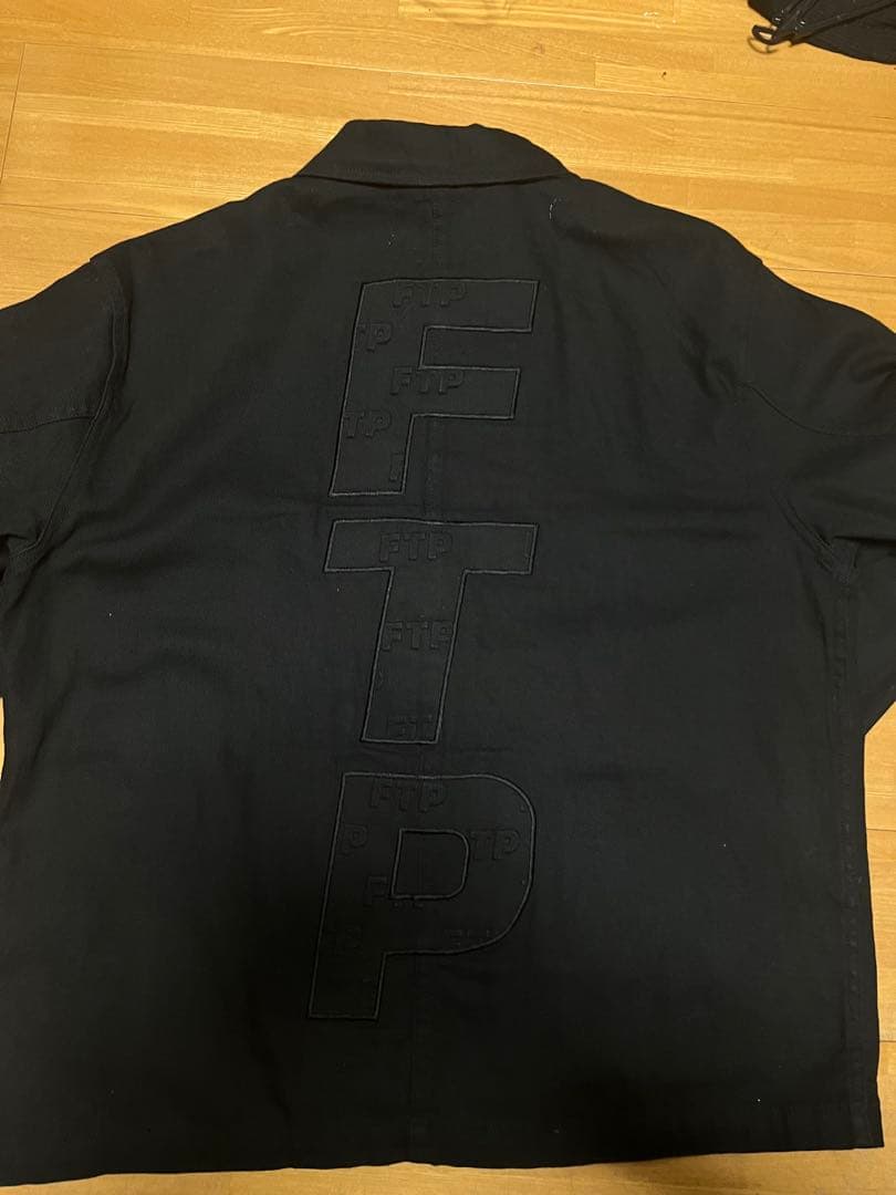 FTP embossed logo work jacket ワークジャケット　M