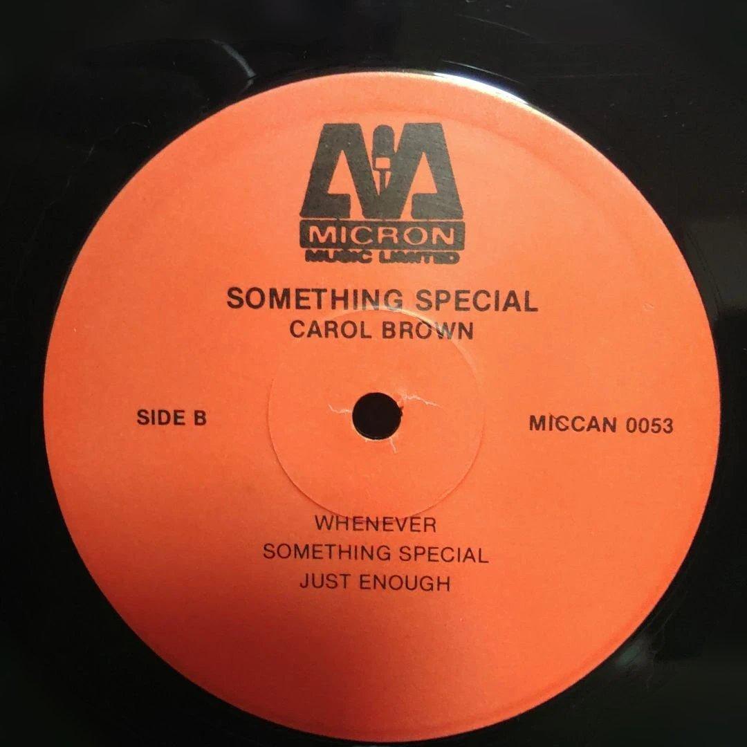 洋楽 CAROL BROWN Something Special