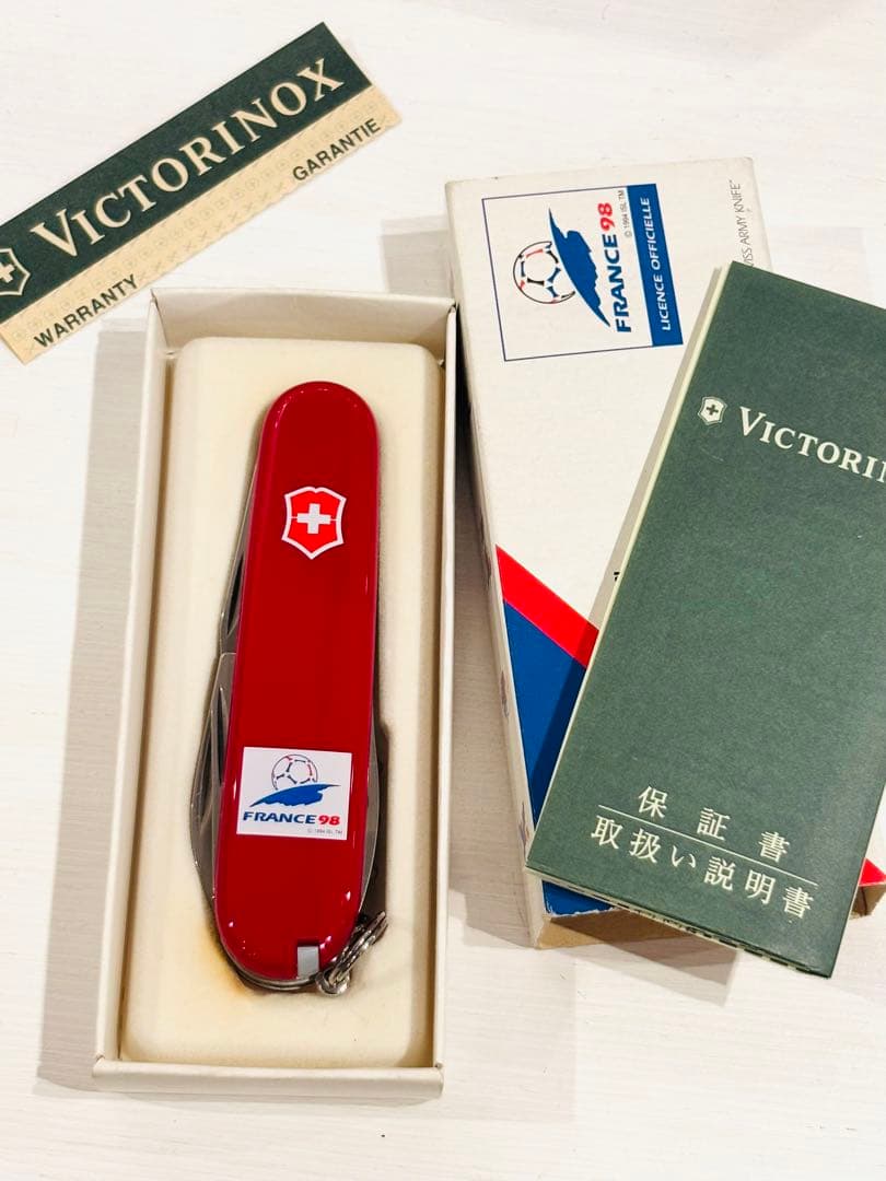 ヴィクトリノックス　1998フランス　W杯サッカー　新品
