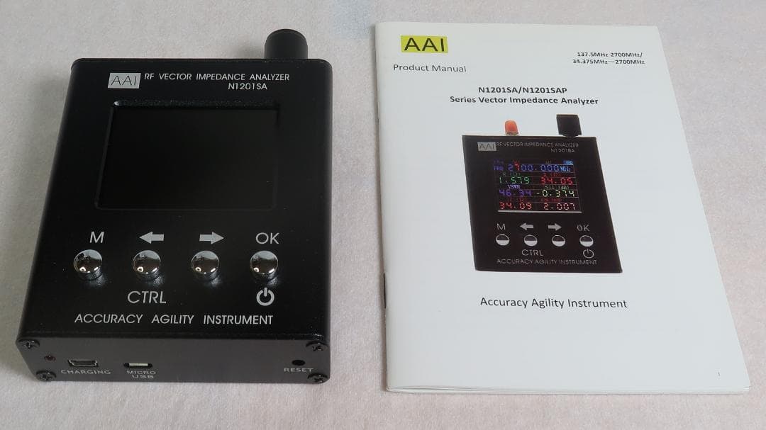 AAI N1201SA アンテナアナライザー 137.5MHz〜2700MHz