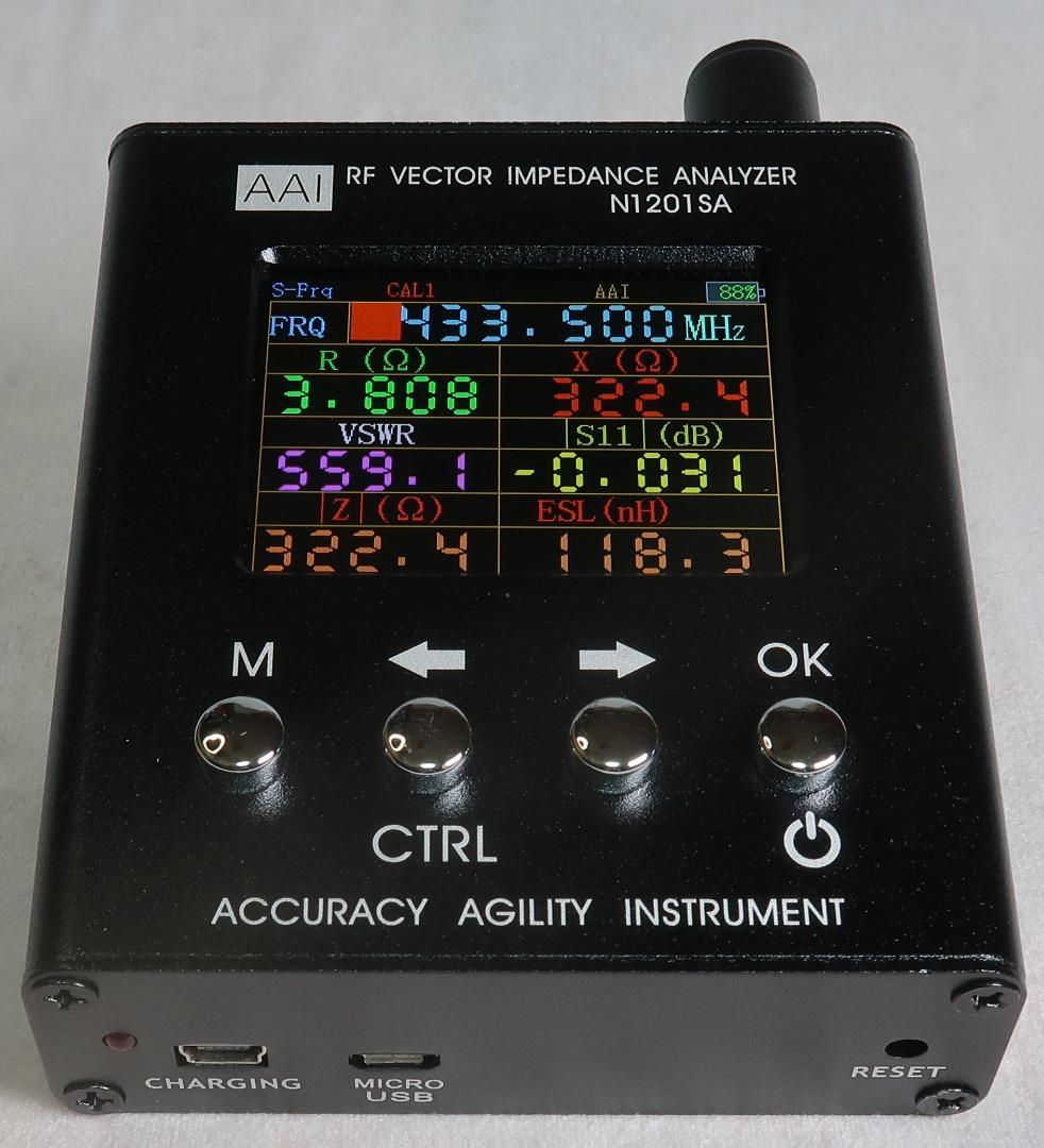 AAI N1201SA アンテナアナライザー 137.5MHz〜2700MHz