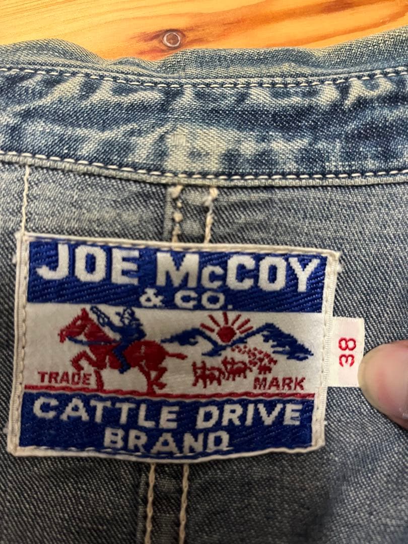 美品 JOE McCOY カバーオール　38サイズ