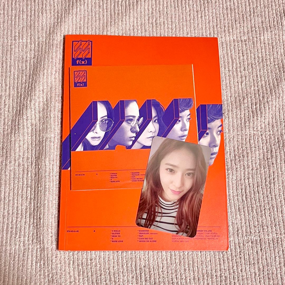 f(x) 4 Walls CD トレカあり