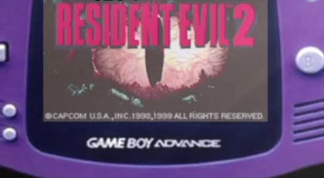 【珍品】GBA バイオハザード2 試供品　体験版　サンプル　ロケテスト