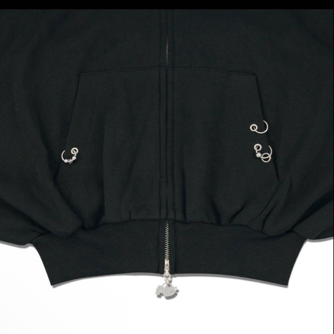 Cropped Zip Hoodie Produced by XG Mサイズ