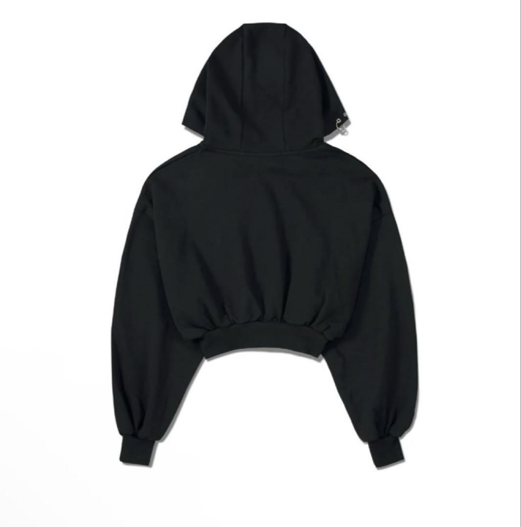 Cropped Zip Hoodie Produced by XG Mサイズ