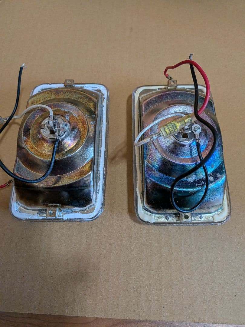 イエロー フォグランプ当時物長期保存品