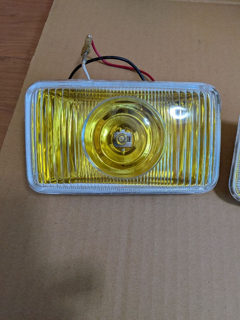 イエロー フォグランプ当時物長期保存品