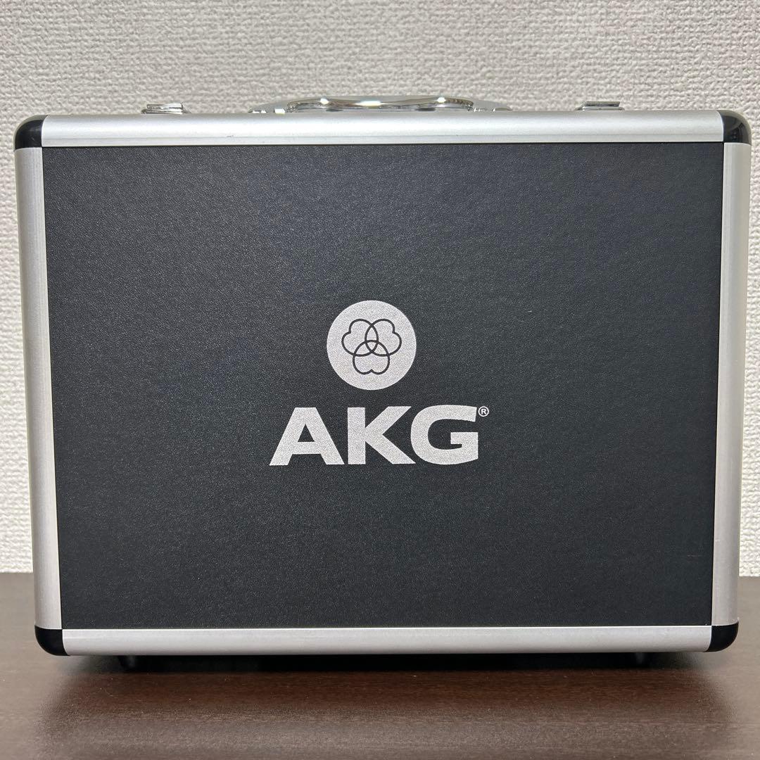 AKG C214 コンデンサーマイク 純正ケース ショックマウント