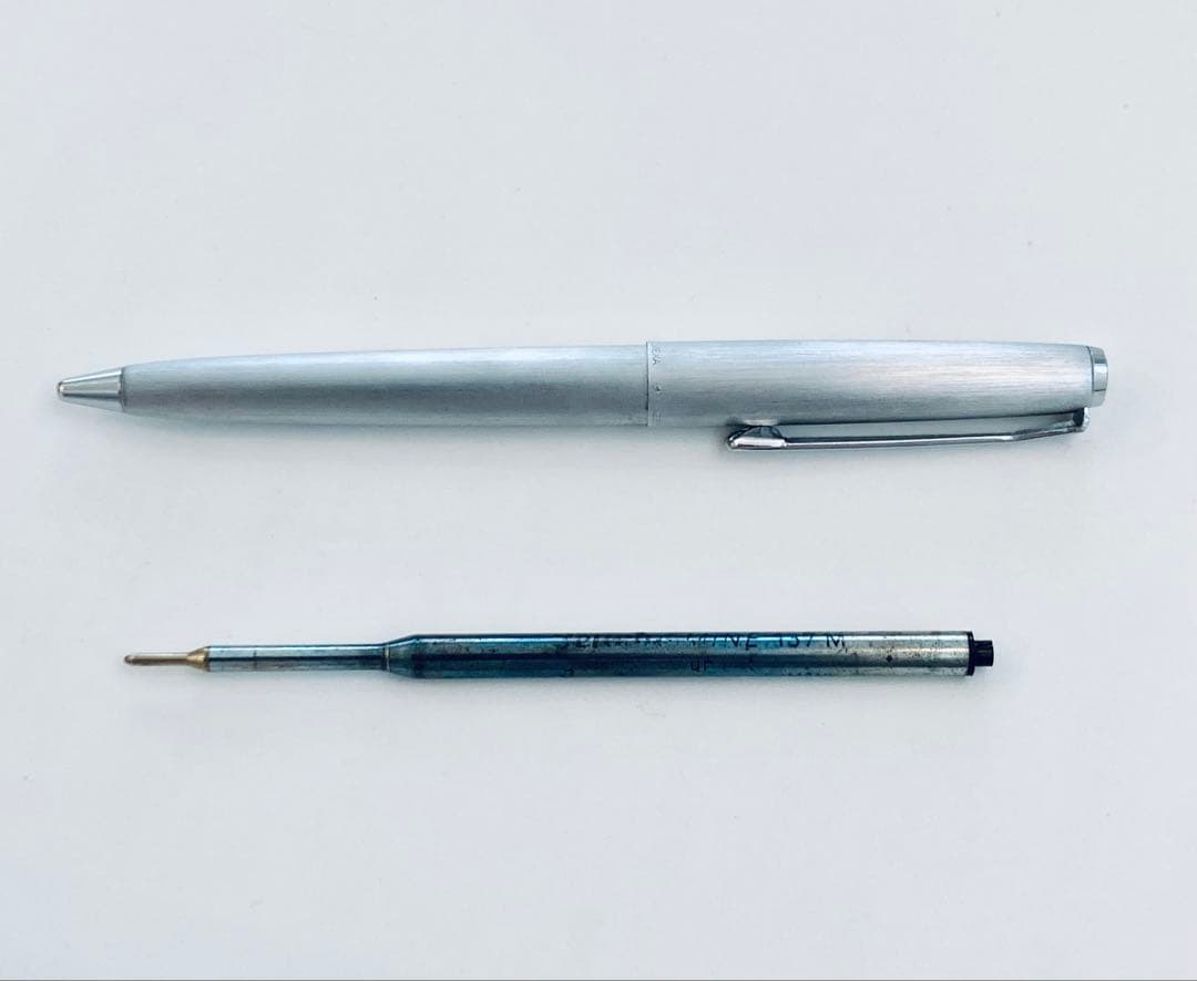 【1970s】ペリカン高級ボールペン　シルベクサ♯28 Pelikan シルバー