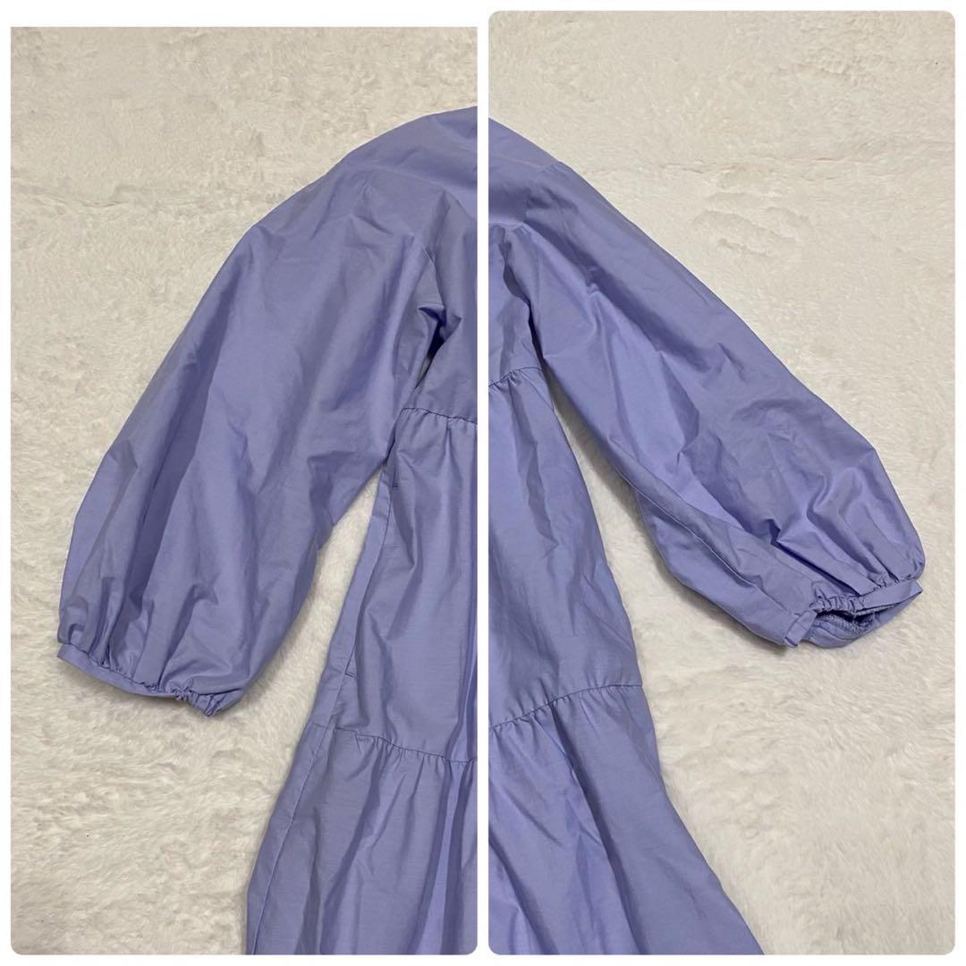 【美品】Milk tea マタニティ 授乳服 ロングワンピース ティアード