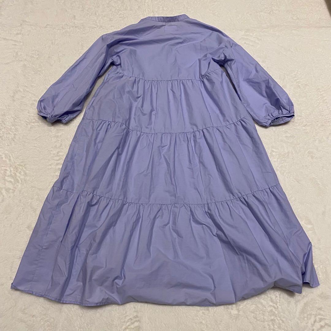 【美品】Milk tea マタニティ 授乳服 ロングワンピース ティアード