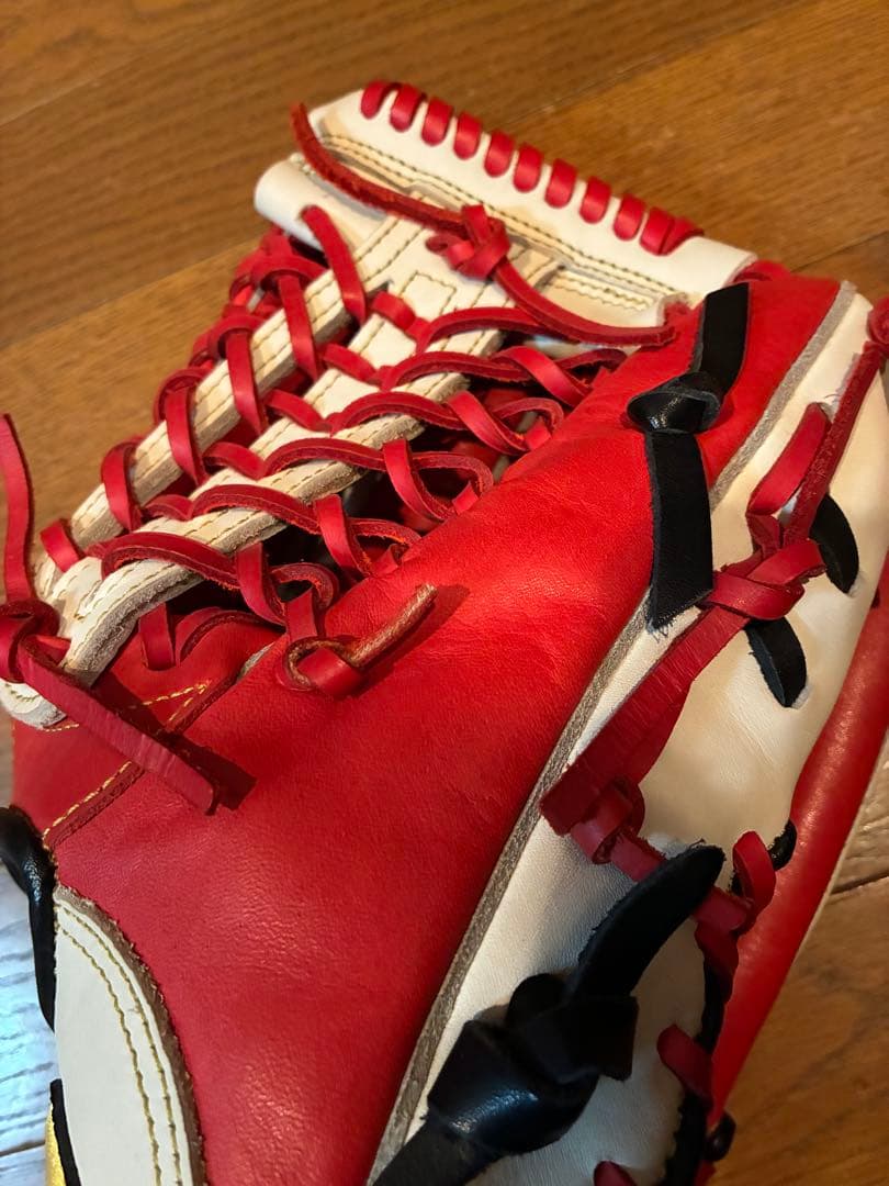 ハタケヤマ 軟式 グローブ 外野手 大人用 野球 ミット