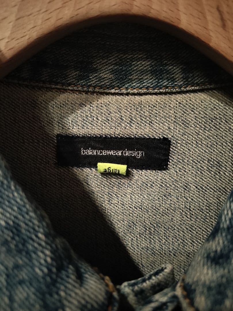 【balanceweardesign】センチネル デニムジャケット L