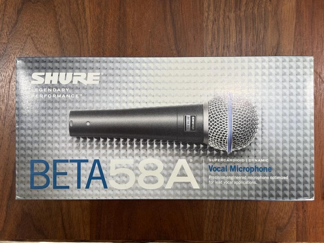 SHURE BETA 58A ボーカルマイクロホン